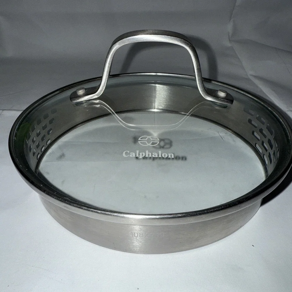 Calphalon Glass Straining LID ONLY Classic‎ Saucepan 6.5